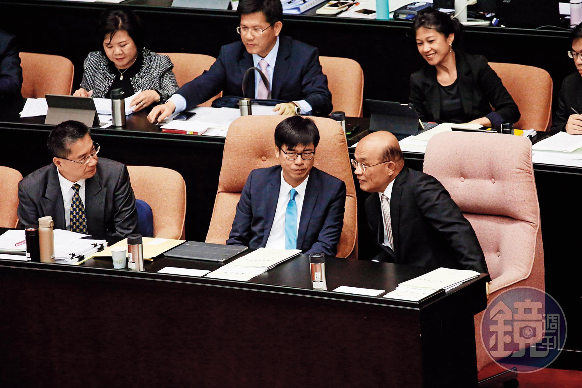 蘇貞昌回鍋閣揆採「大部長、小政委」制,直接要求部會首長負起全責。