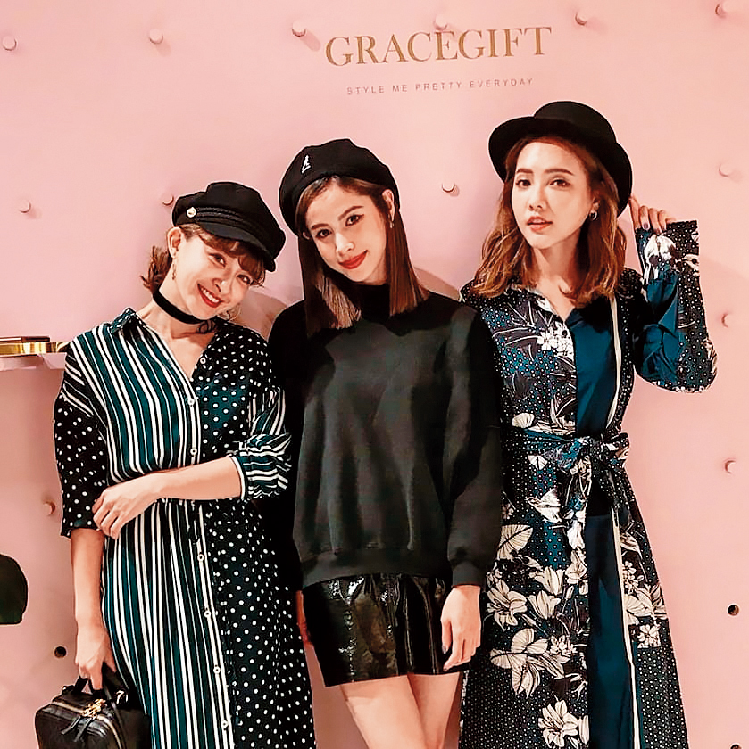 出道多年的Nikki（中）時尚又性感，是不少時尚活動寵兒。（翻攝自Nikki IG）