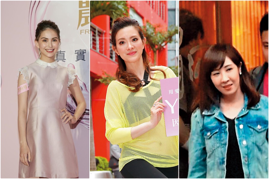 昆凌（左起）、劉真和女主播黃若薇（翻攝黃若薇臉書），都曾與名車階級來往。 