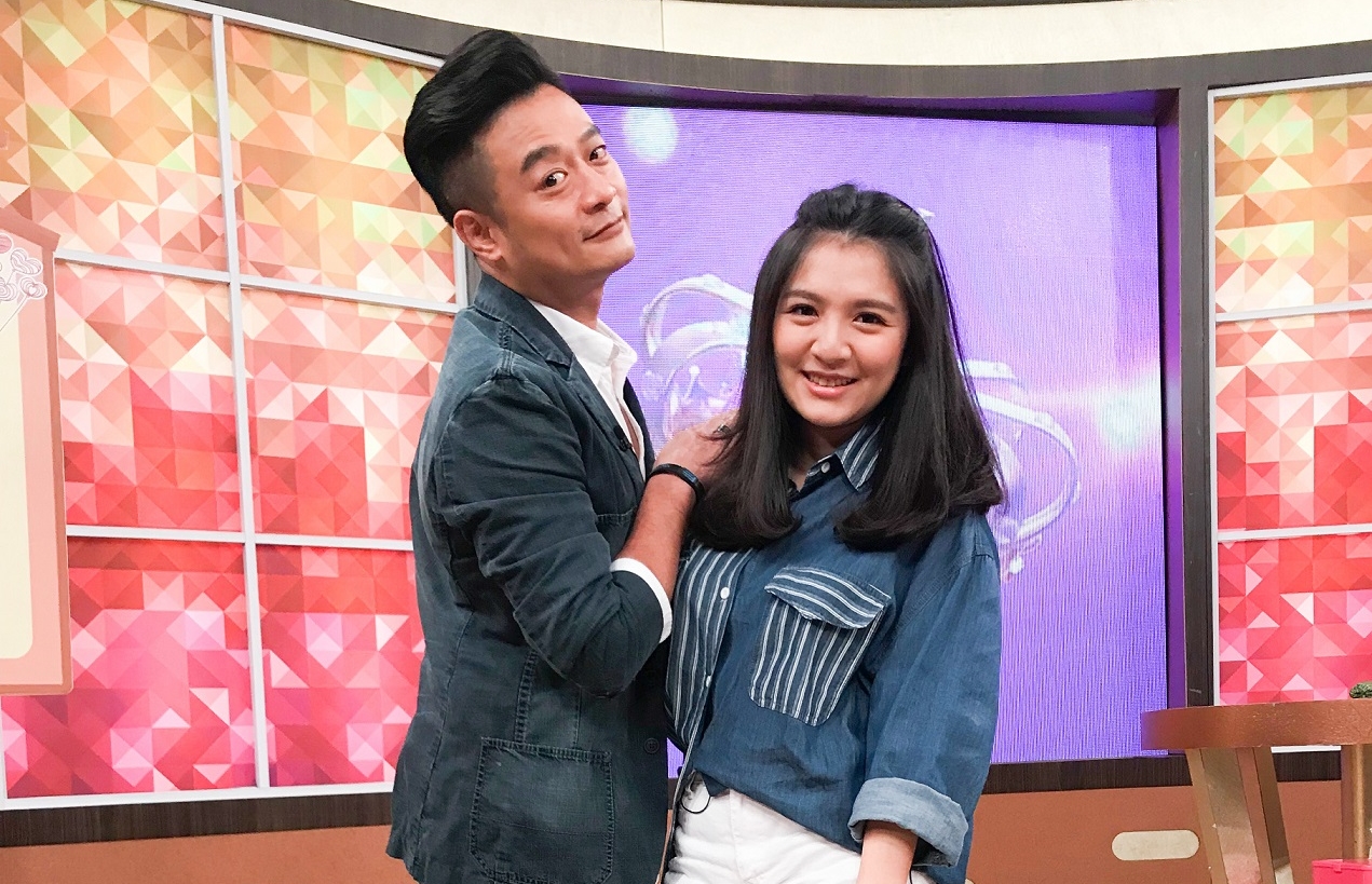 林佑星與小妏相差18歲但溝通無礙。（衛視中文台提供）
