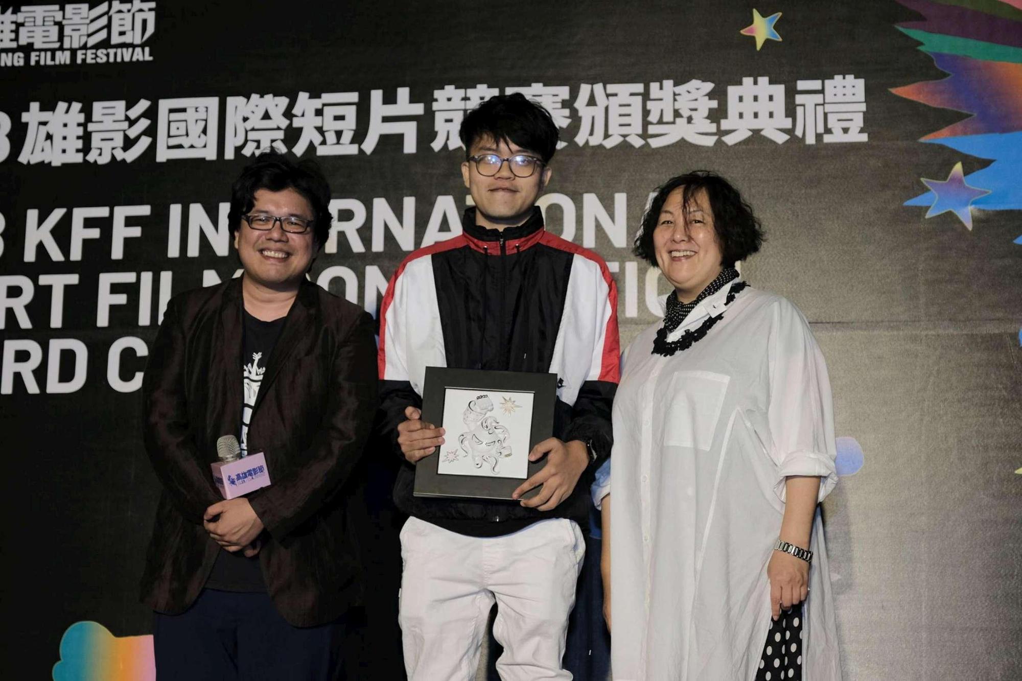 2019高雄電影節第九屆「國際短片競賽」徵件開始，圖為去年頒獎實況。（高雄電影節提供）