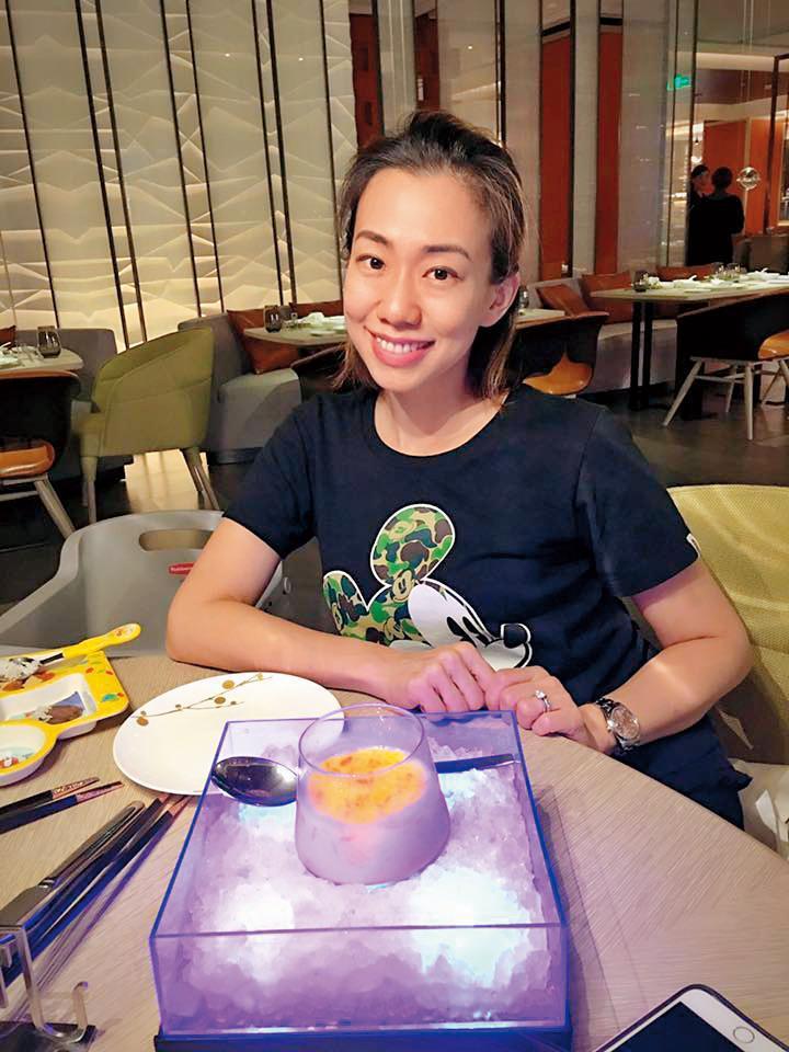 吳辰君婚後淡出銀光幕,享受家庭生活。(翻攝吳辰君臉書)