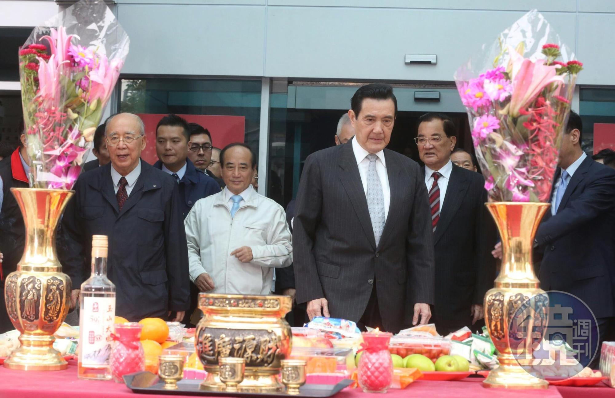 國民黨主席吳敦義今以慶祝土地公聖誕千秋名義，邀請歷任黨主席、副主席與會。