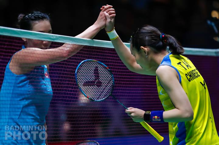 戴資穎重返全英公開賽，首輪擊敗加拿大選手順利晉級16強。（翻攝自戴資穎粉絲專頁）