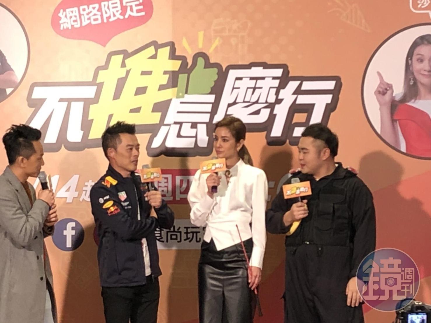 《食尚玩家》節目停播一段時間後,全新網路節目《不推怎麼行》在食尚玩家粉絲團播出,但過去班底全消失,僅剩莎莎留著。(讀者提供)
