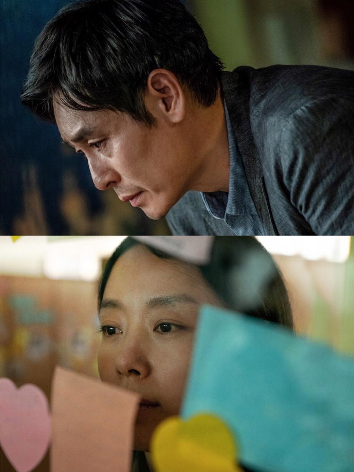薛耿求(上)、全道嬿在《沒有你的生日》中展現細膩演技,僅看預告片都讓網友感動落淚。(車庫娛樂提供)