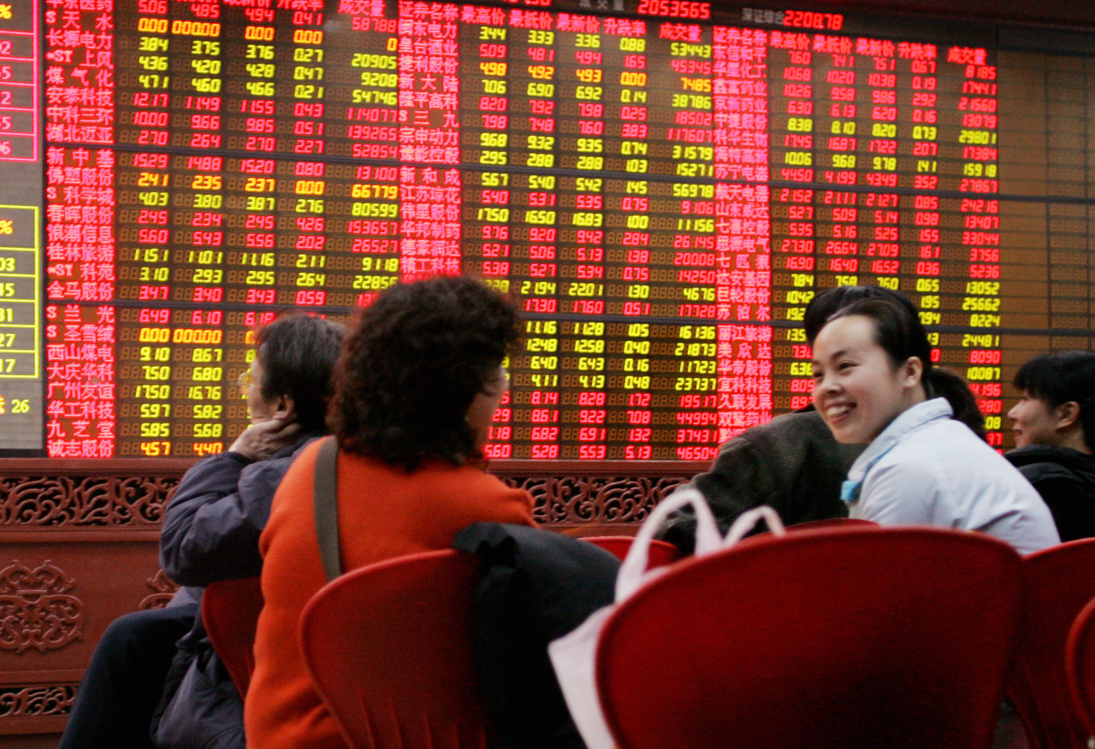 MSCI最新決議將調高A股權重從5％到20％，投資人短期可以先買指數型ETF，跟著外資走。（東方IC）