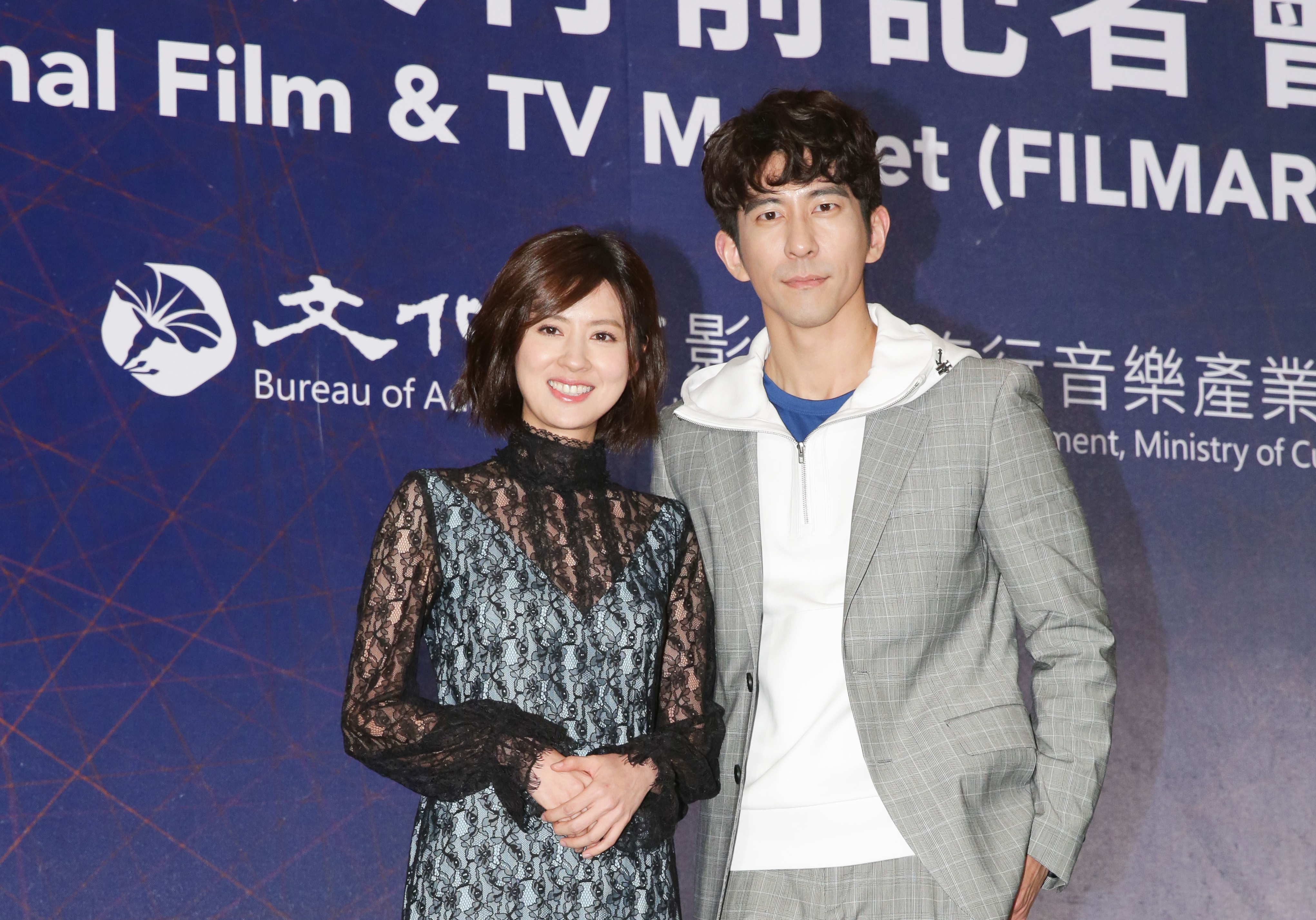 修杰楷、林予晞合作新劇《天堂的微笑》，林予晞撞臉賈靜雯成話題。