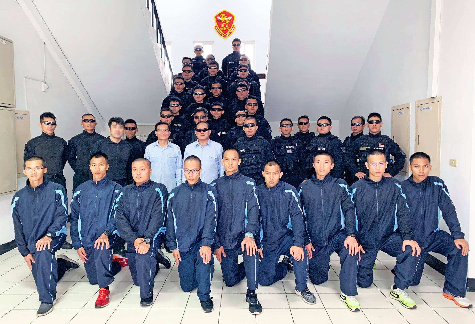 海巡署辦理人員財產申報抽籤審核。（翻攝臉書CGA海巡署長室）