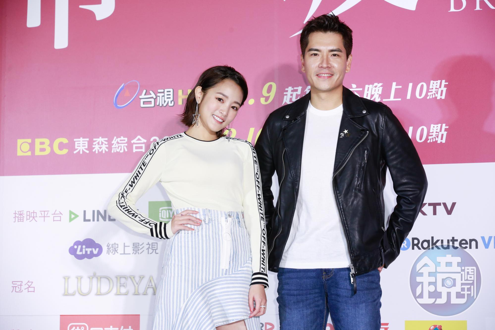 王傳一和一票年輕演員合作,說笑話想拉近和王淨距離。