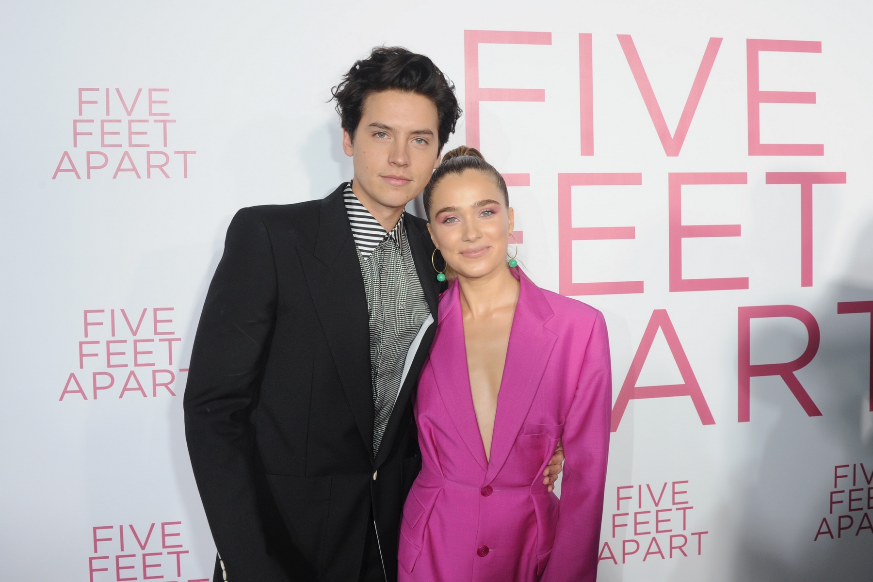 《愛上觸不到的你》（Five Feet Apart），於台灣時間昨（8日）晚在洛杉磯舉辦盛大首映會。（采昌國際多媒體提供）