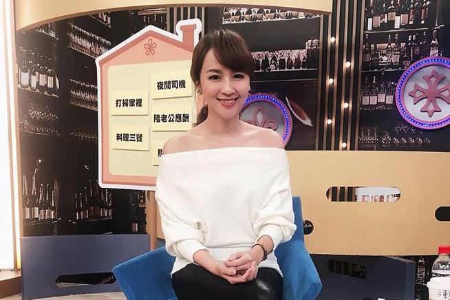 蔡逸帆節目中聊夫妻生活。（衛視中文台）