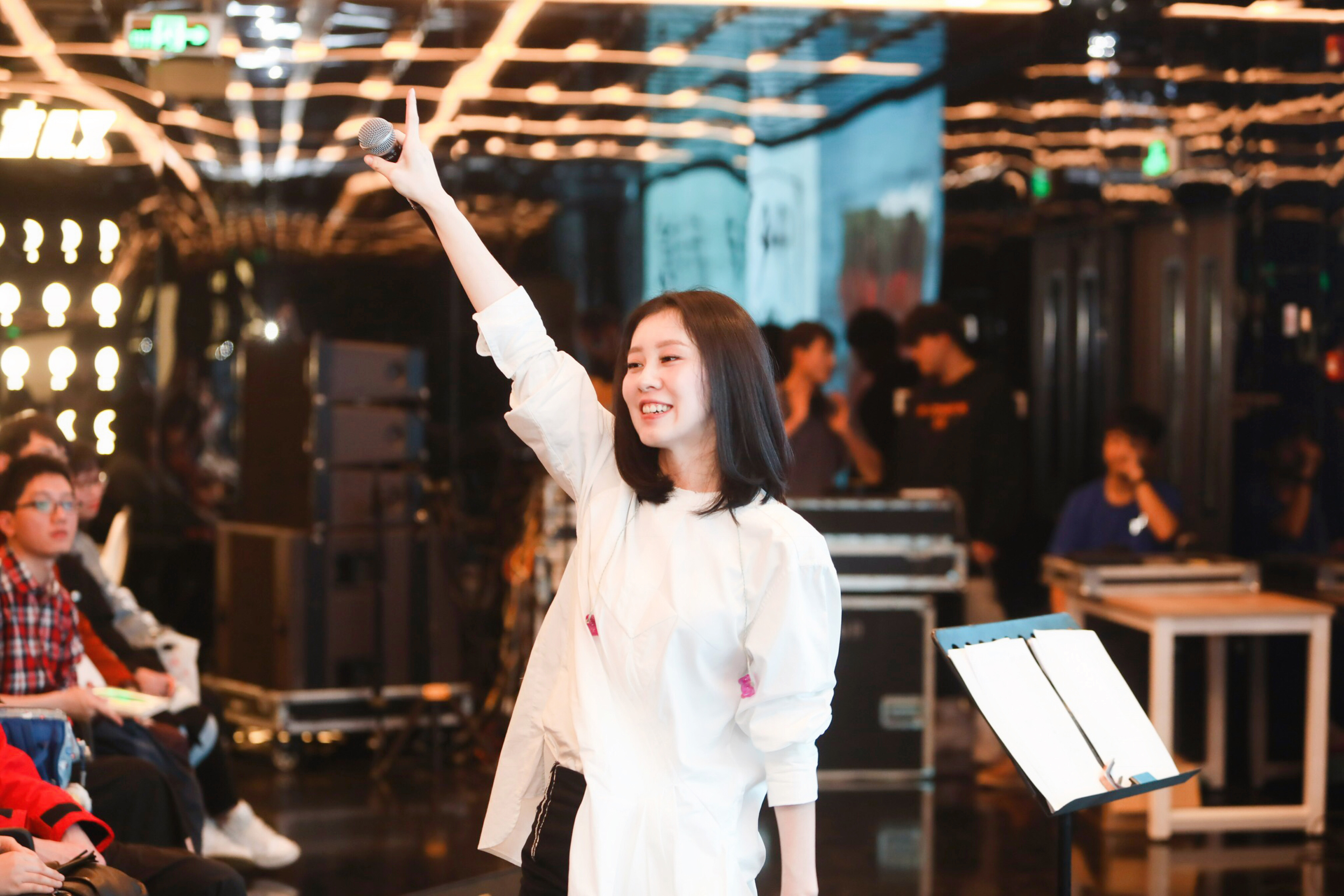 白安充滿感激，「感謝你們把我放進你們的生活」。（相信音樂提供）