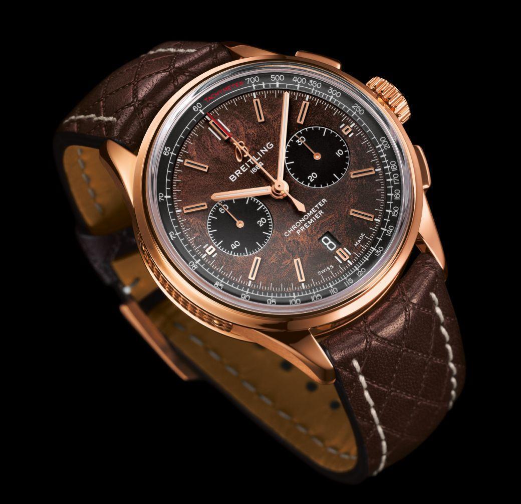 Premier Bentley Centenary限量版共有限量200只的紅金版本,以及限量1000只的精鋼版本,售價未定。