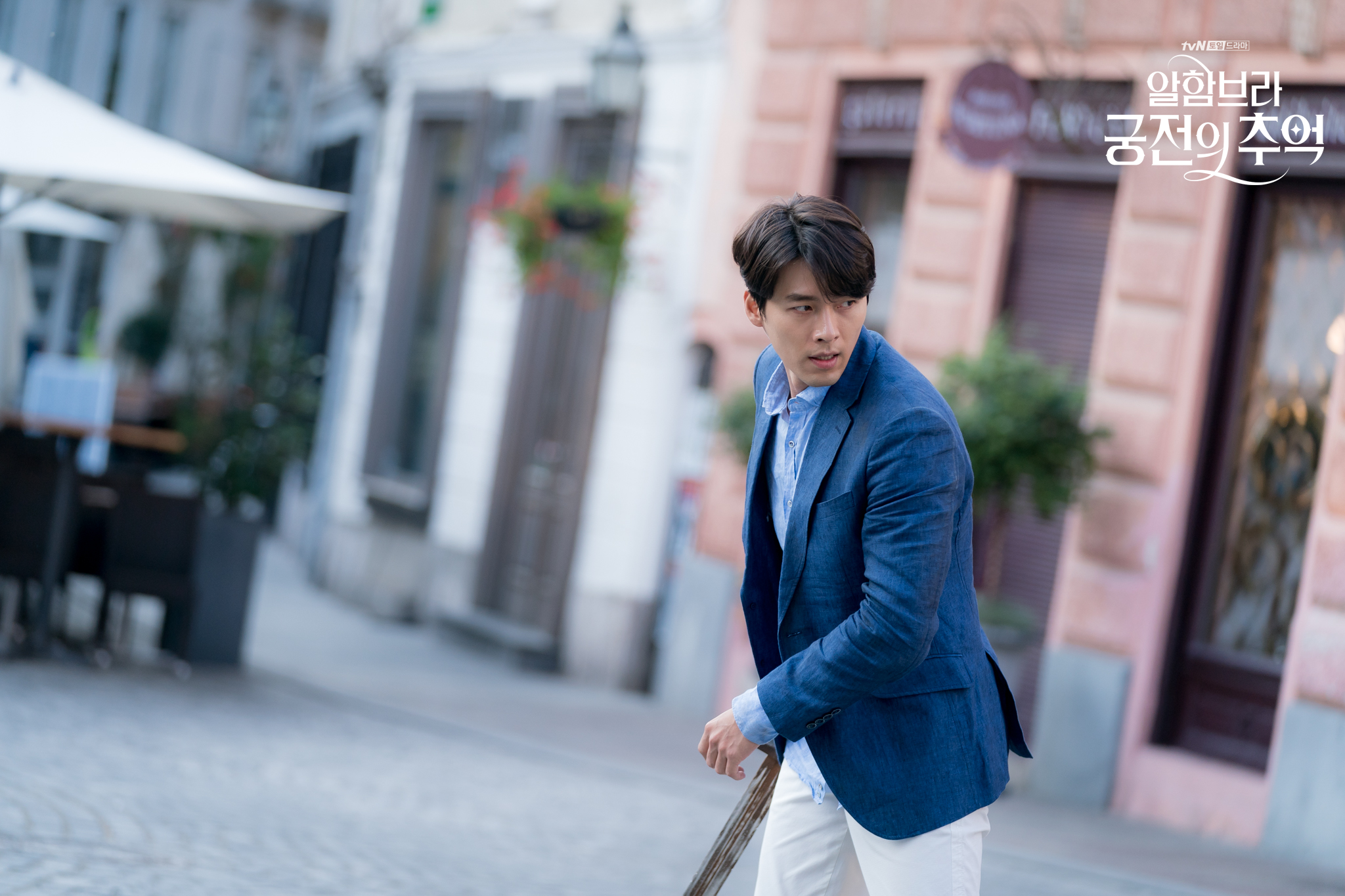 炫彬去年底主演tvN電視劇《阿爾罕布拉宮的回憶》，成功擄獲眾多女性觀眾的心。（Netflix提供）