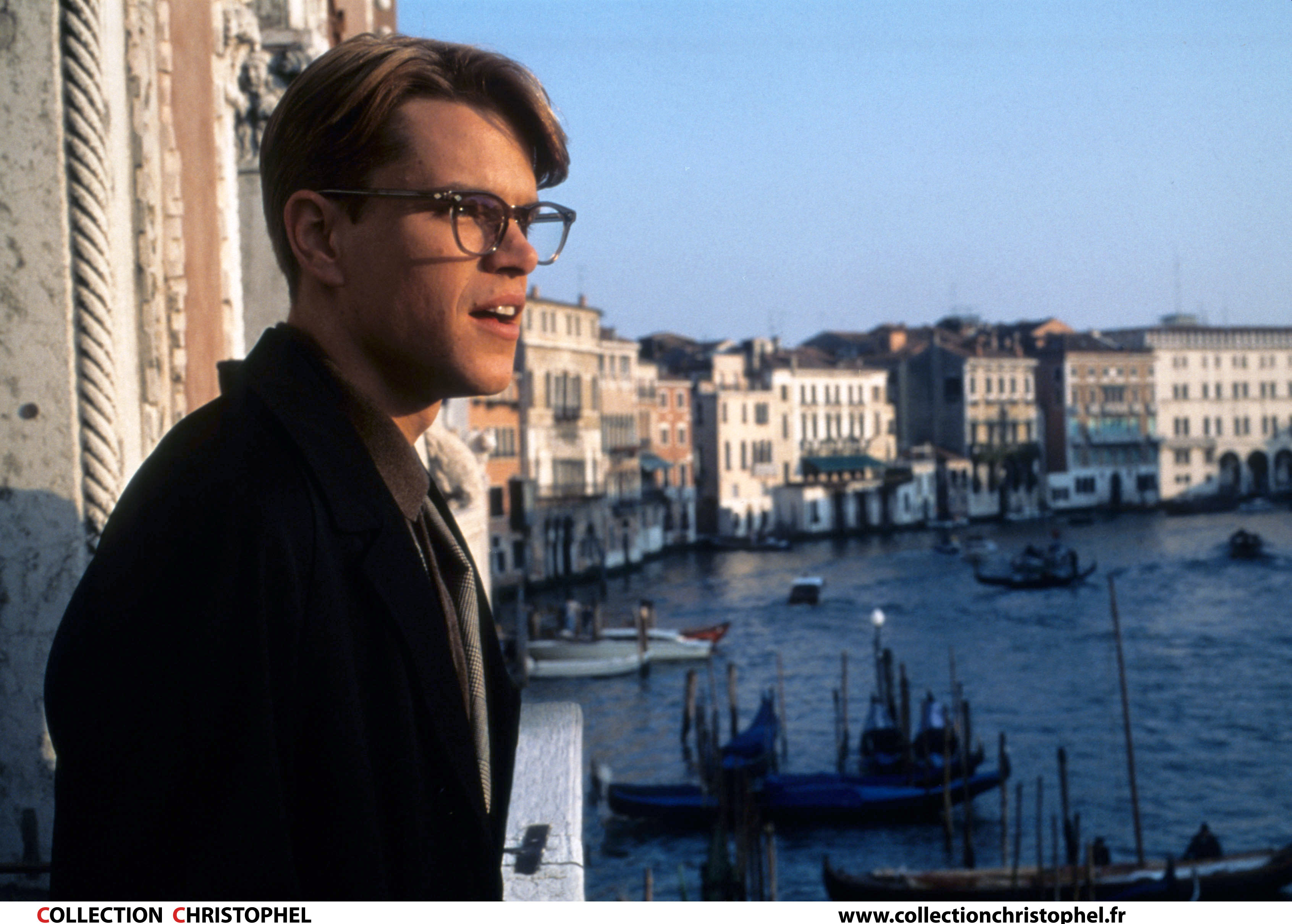 麥特戴蒙主演電影《天才雷普利》劇照。描述主人翁不斷透過變身、偽裝、假冒身分等方式進行詐騙的驚悚犯罪故事。（東方IC）