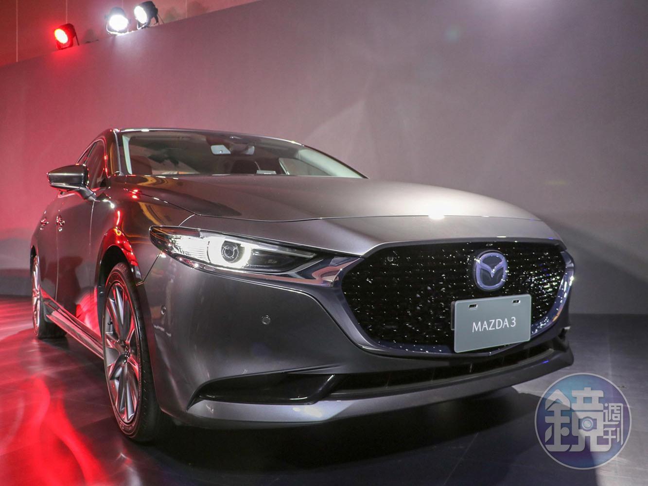 Mazda3四門預售價自81萬起。