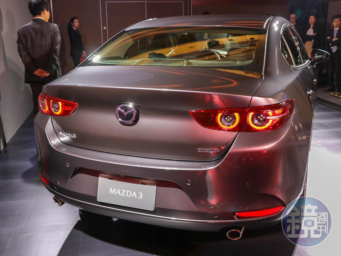 第四代Mazda3的設計依舊圍繞著KODO-DESIGN的設計概念。