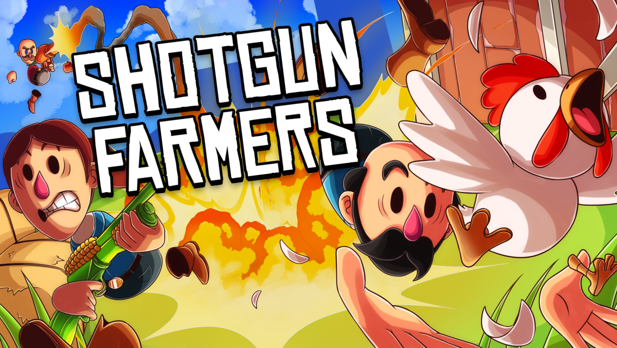 獨立遊戲《Shotgun Farmers》於 Steam 獲得極度好評(圖片來源:官方)