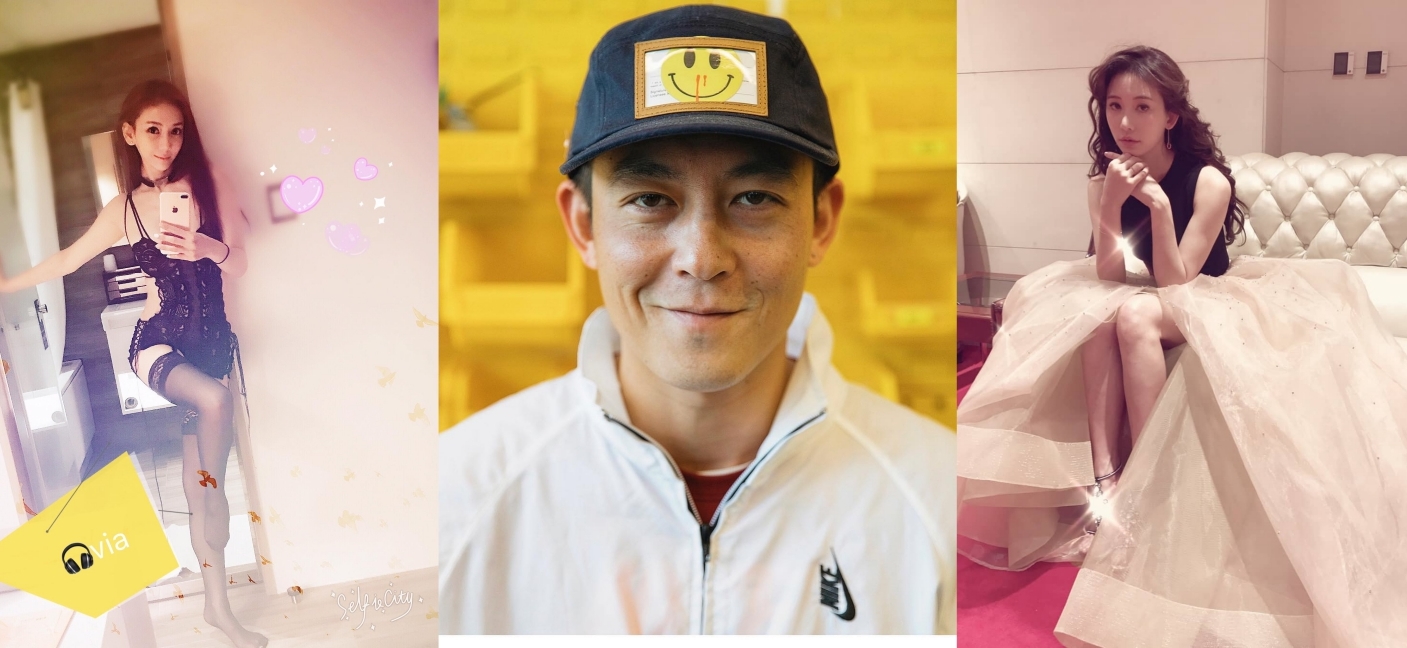 林志玲、陳冠希與劉喬安都曾因手機、電腦送修而外流私照。（翻攝陳冠希、林志玲IG、劉依函FB）