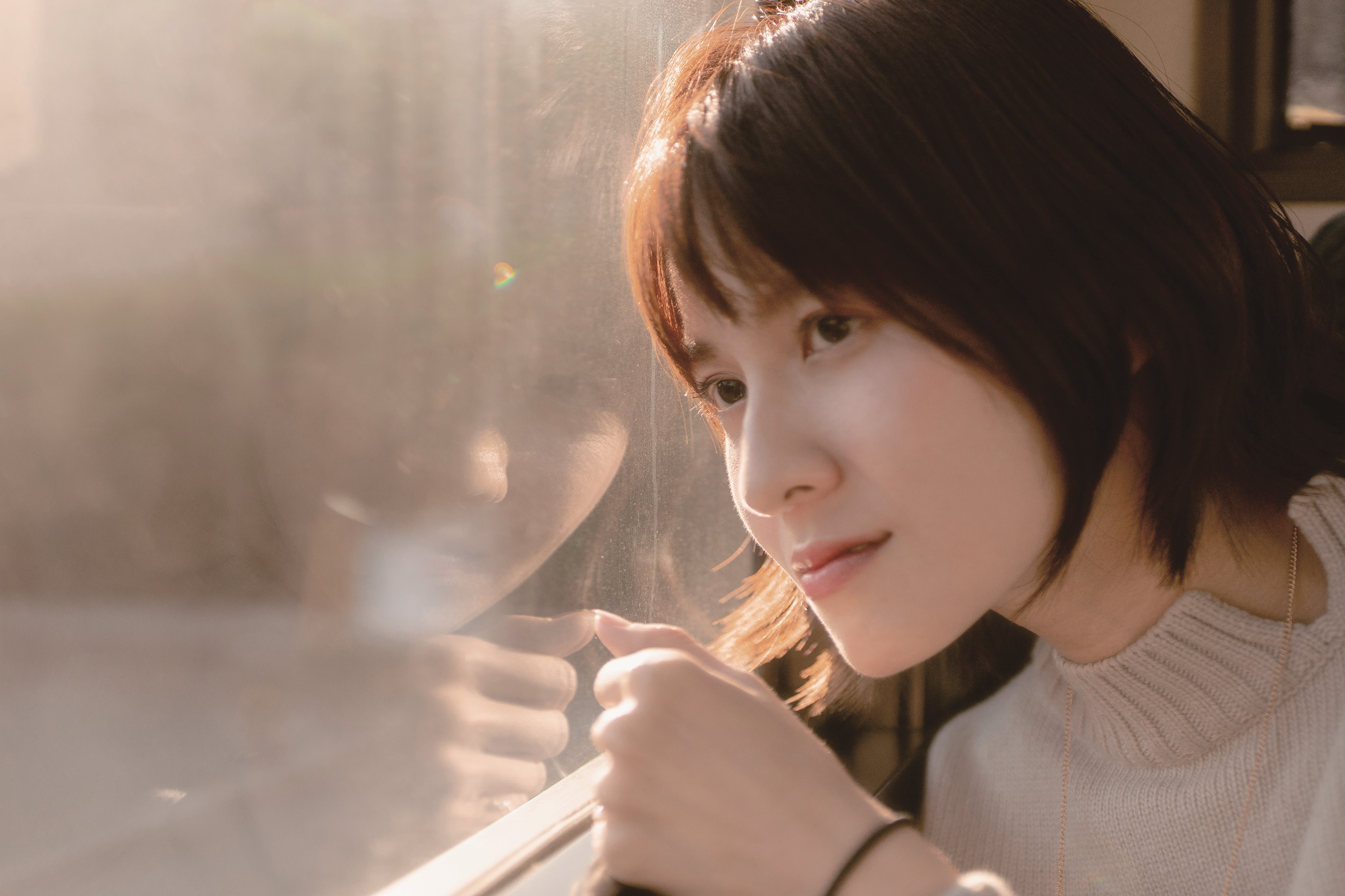 連俞涵3月21日即將推出第三本書《一邊夢遊，一邊鎌倉》，特地遠赴日本鎌倉進行拍攝。（凱特文化）