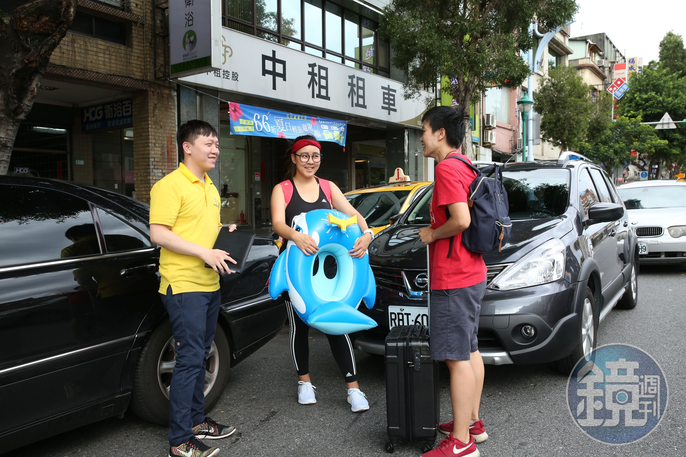 許凱迪到花蓮玩，想租車卻租不到，因此逢低買進中租，迄今3個月報酬率18%。