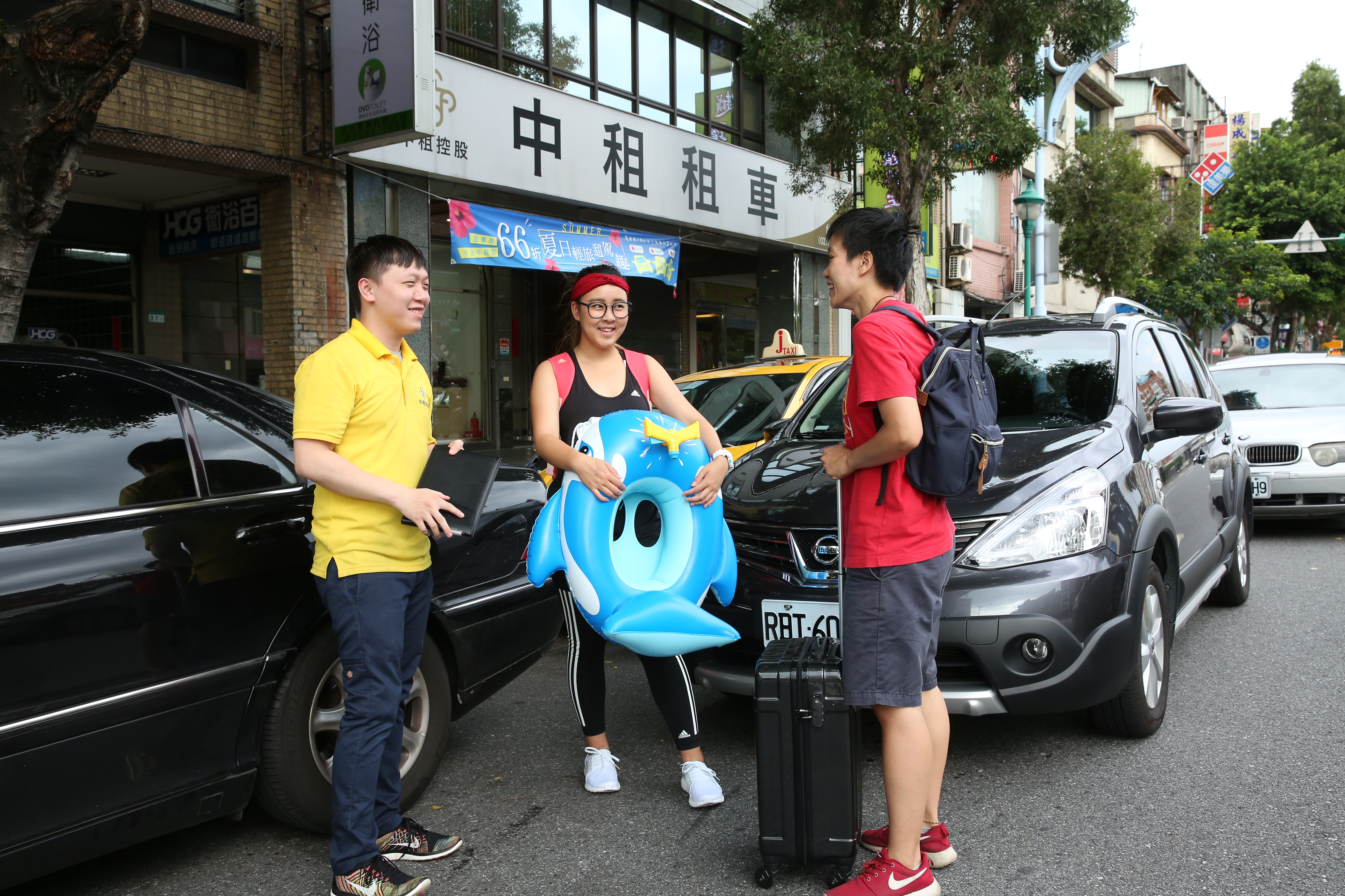 許凱迪到花蓮玩，想租車卻租不到，因此逢低買進中租，迄今3個月報酬率18%。