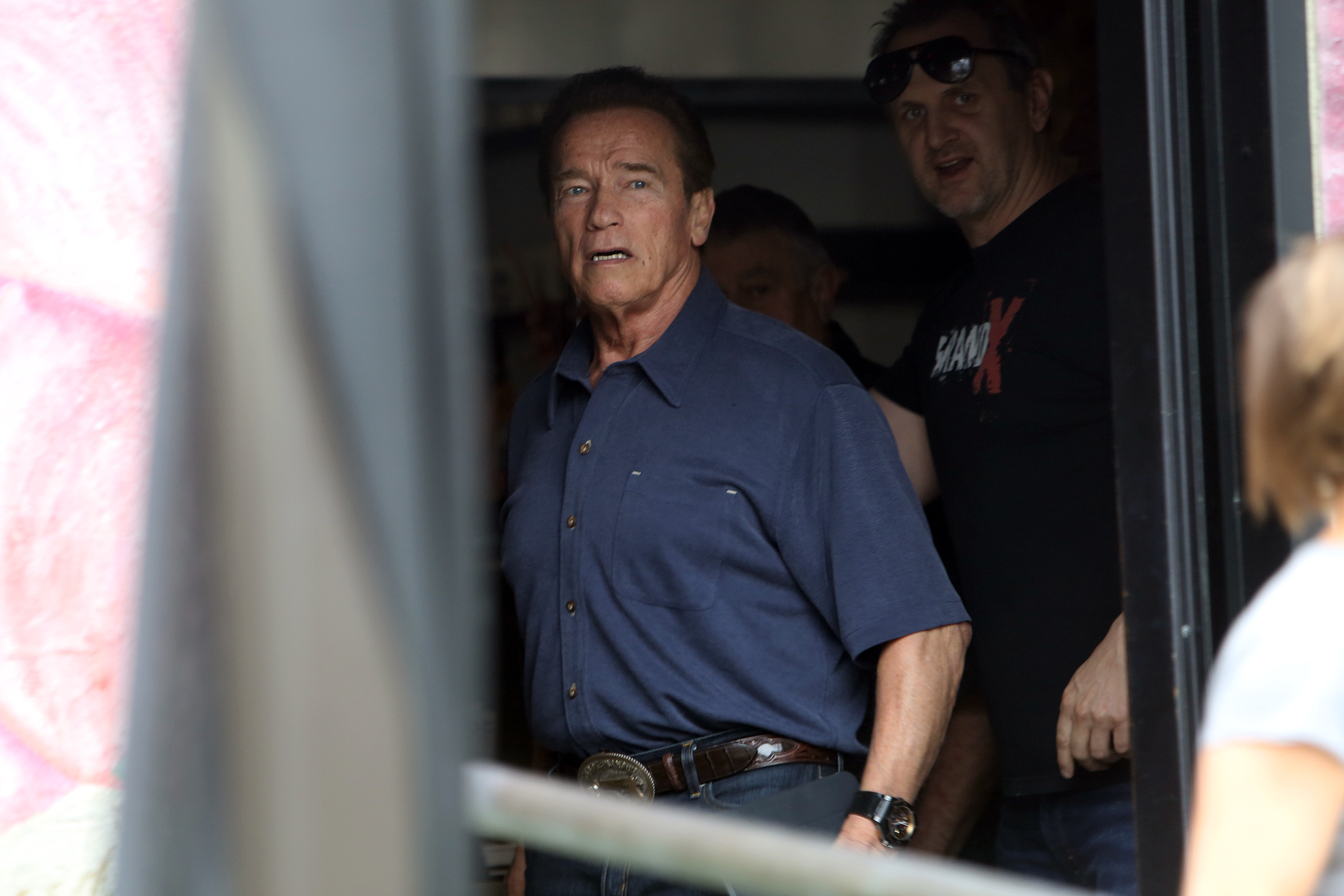 雄市新聞局長王淺秋今（14）日傍晚證實，原有邀請阿諾史瓦辛格的計畫，但經費及接待問題無法克服，因此確定阿諾不會來高雄了。（東方IC）