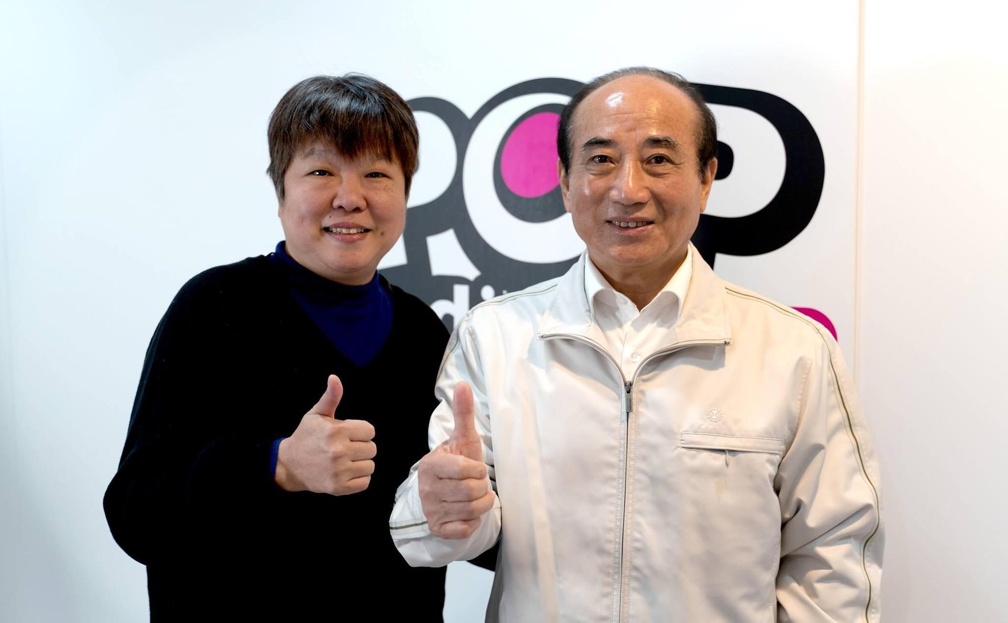 黃光芹因專訪韓國瑜,遭韓粉威脅恐嚇,前立法院長王金平力挺黃,認為她只是在善盡媒體人的責任。(翻攝自王金平粉絲專頁)