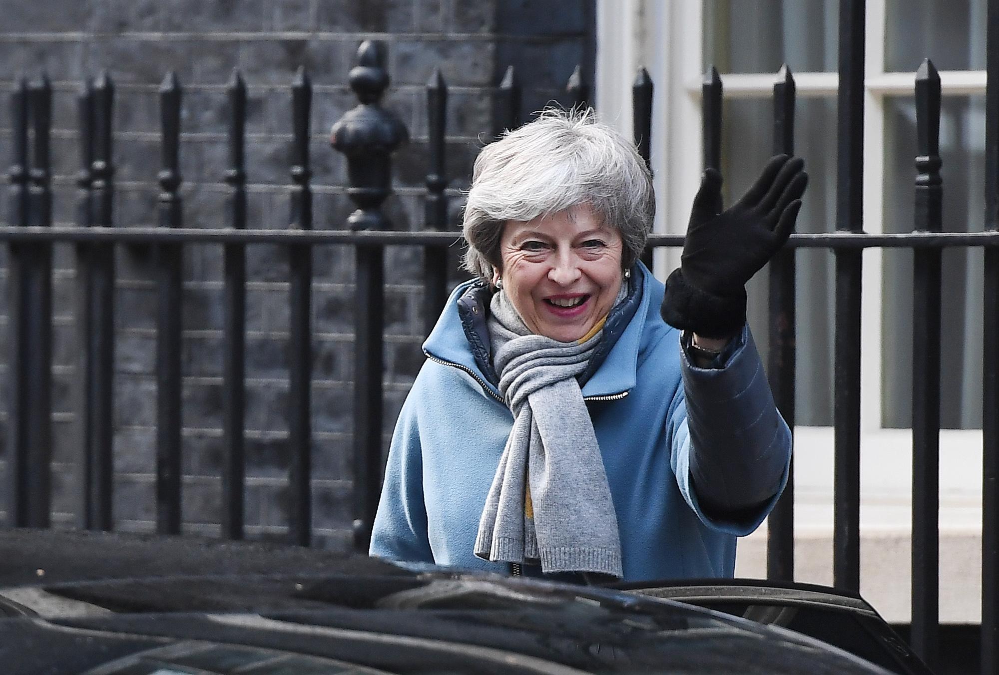 英國國會投票後終於接受延遲脫歐的決定,首相梅伊下週計劃將再次針對《脫歐草案協議》再次進行投票。(東方IC)