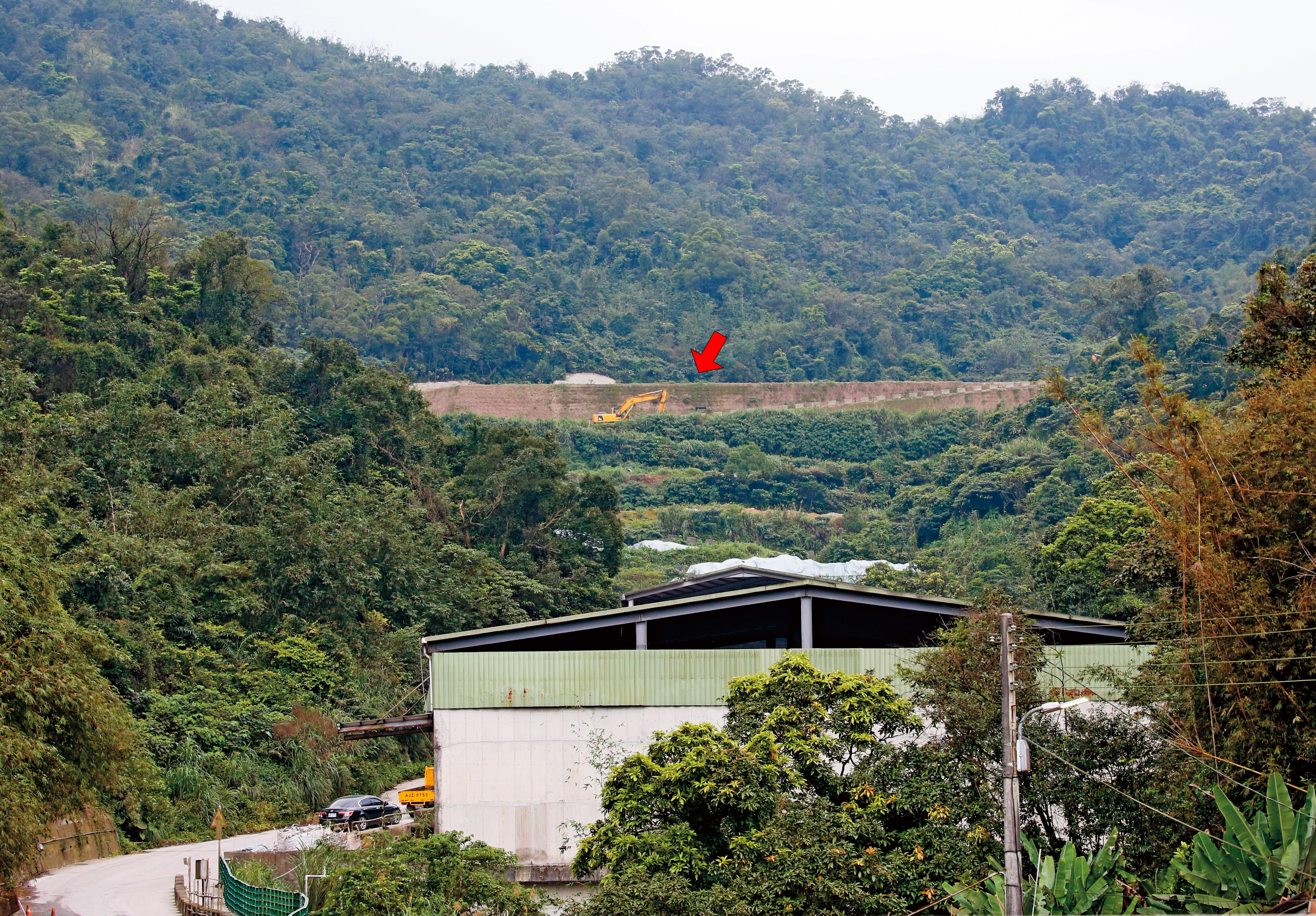 永盛掩埋場第一期工程將屆滿使用年限，目前打算再開挖第二期。