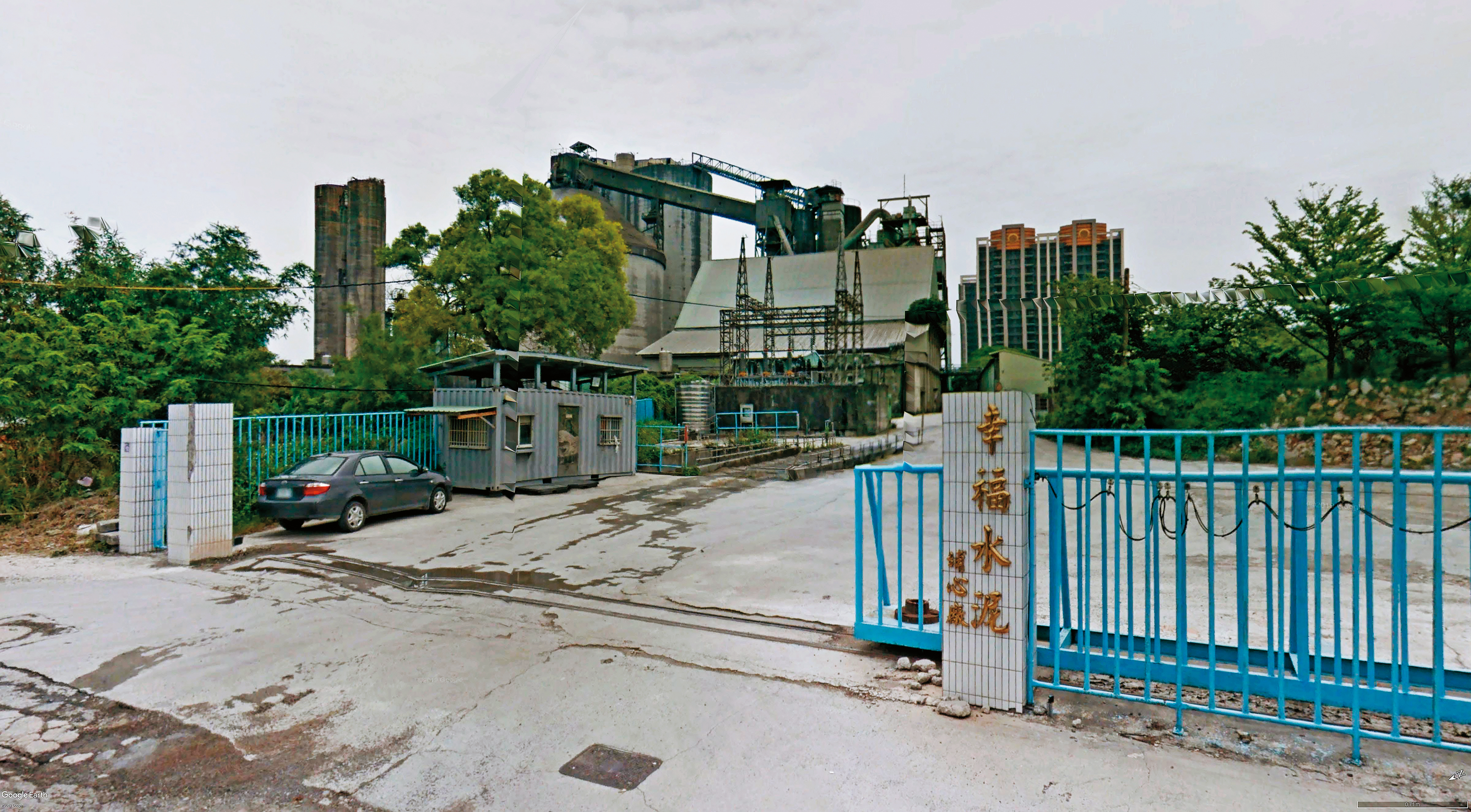 永盛掩埋廠隸屬永盛開發公司，由幸福水泥投資興建。（翻攝Google Maps）