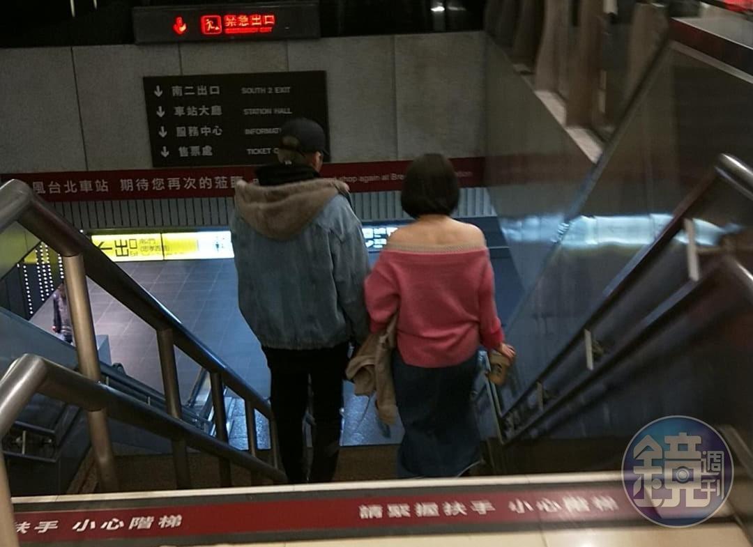凡凡上月中和男友人在咖啡廳聚會,隨後和其中一名友人單獨離開。