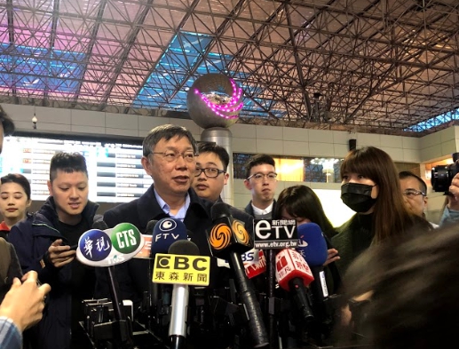 立委補選結果，台北市長柯文哲談到自己的解讀。