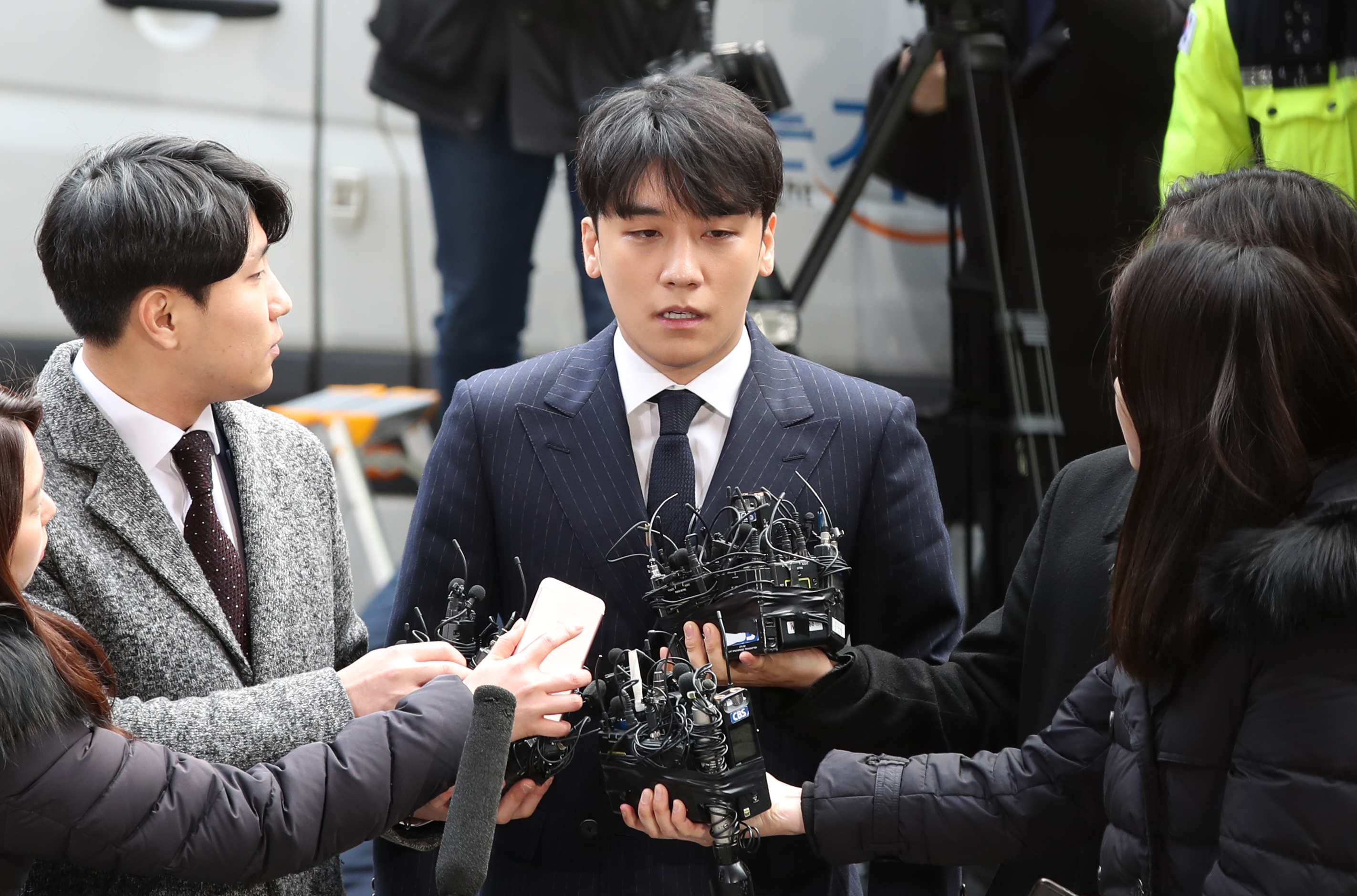 韓星勝利醜聞連環爆，其所屬的YG娛樂股票應聲暴跌。（東方IC）