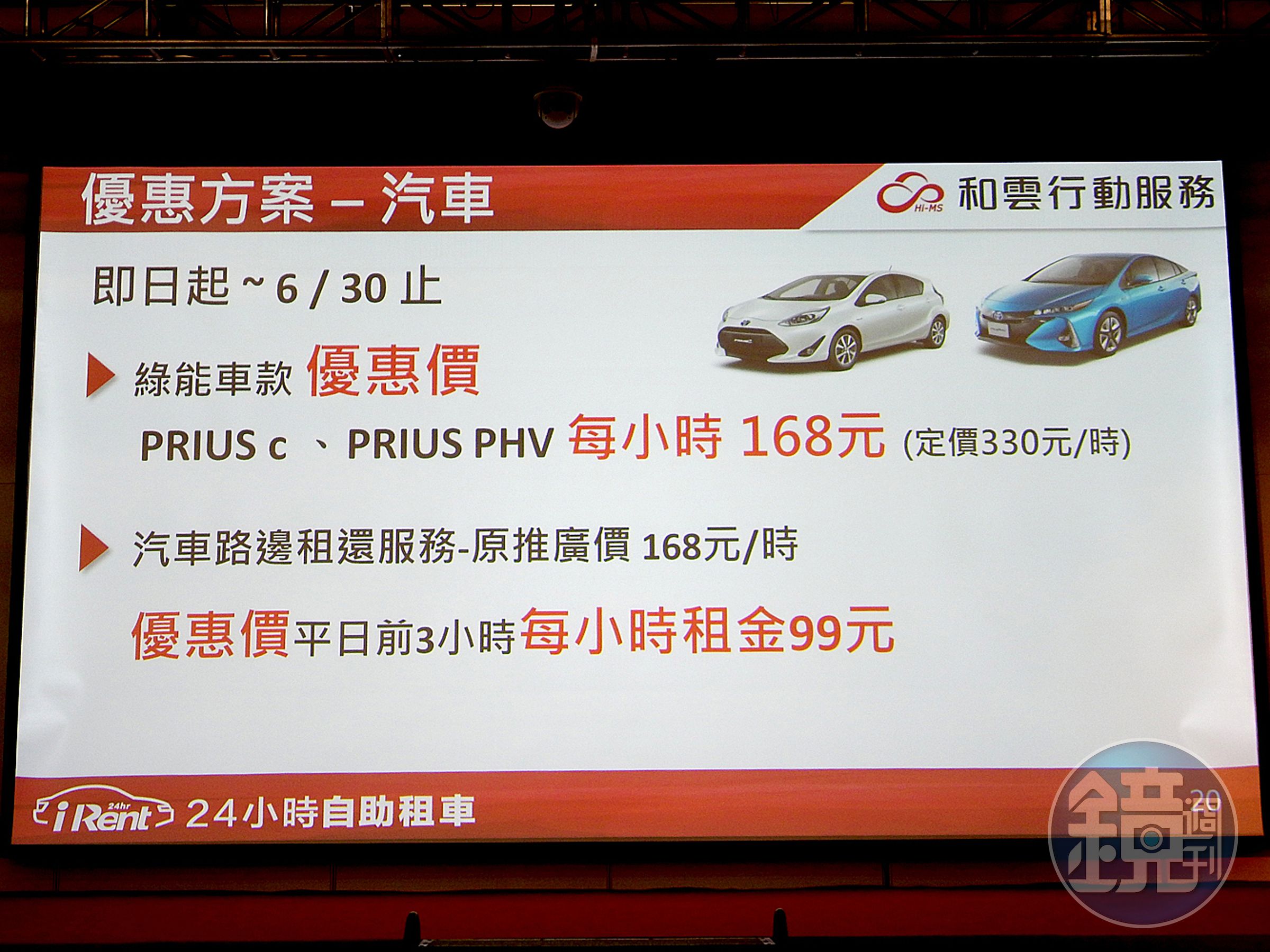 現在租油電車只要168元/時，我開始認真懷疑買車的必要性了...Orz