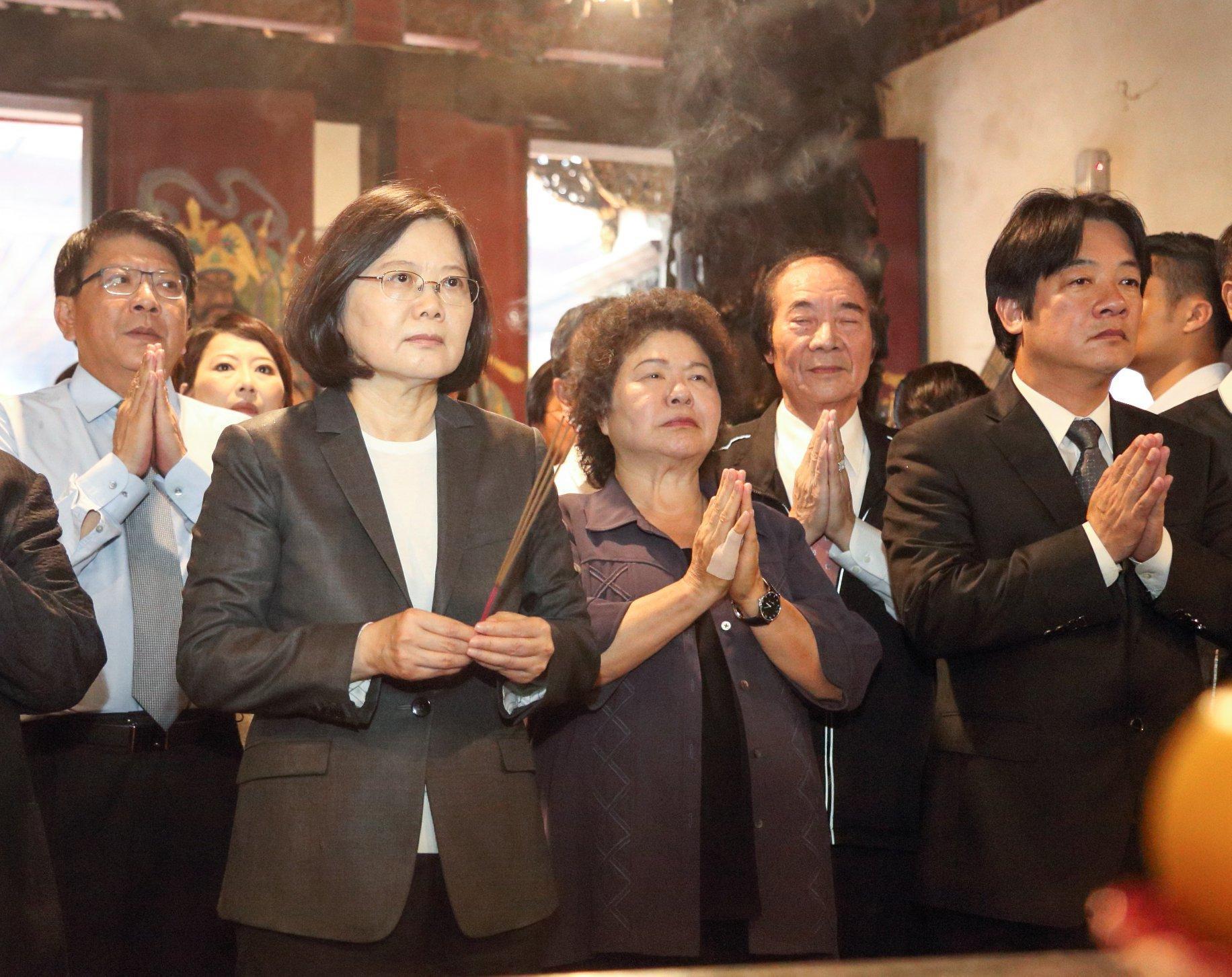 陳菊發文力挺蔡英文選總統，角逐2020總統大位。（翻攝自陳菊臉書）