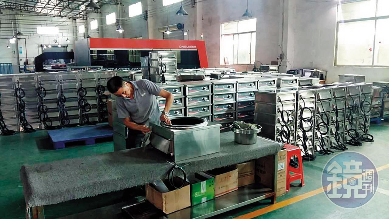 中國惠州廠每月出貨50個貨櫃。