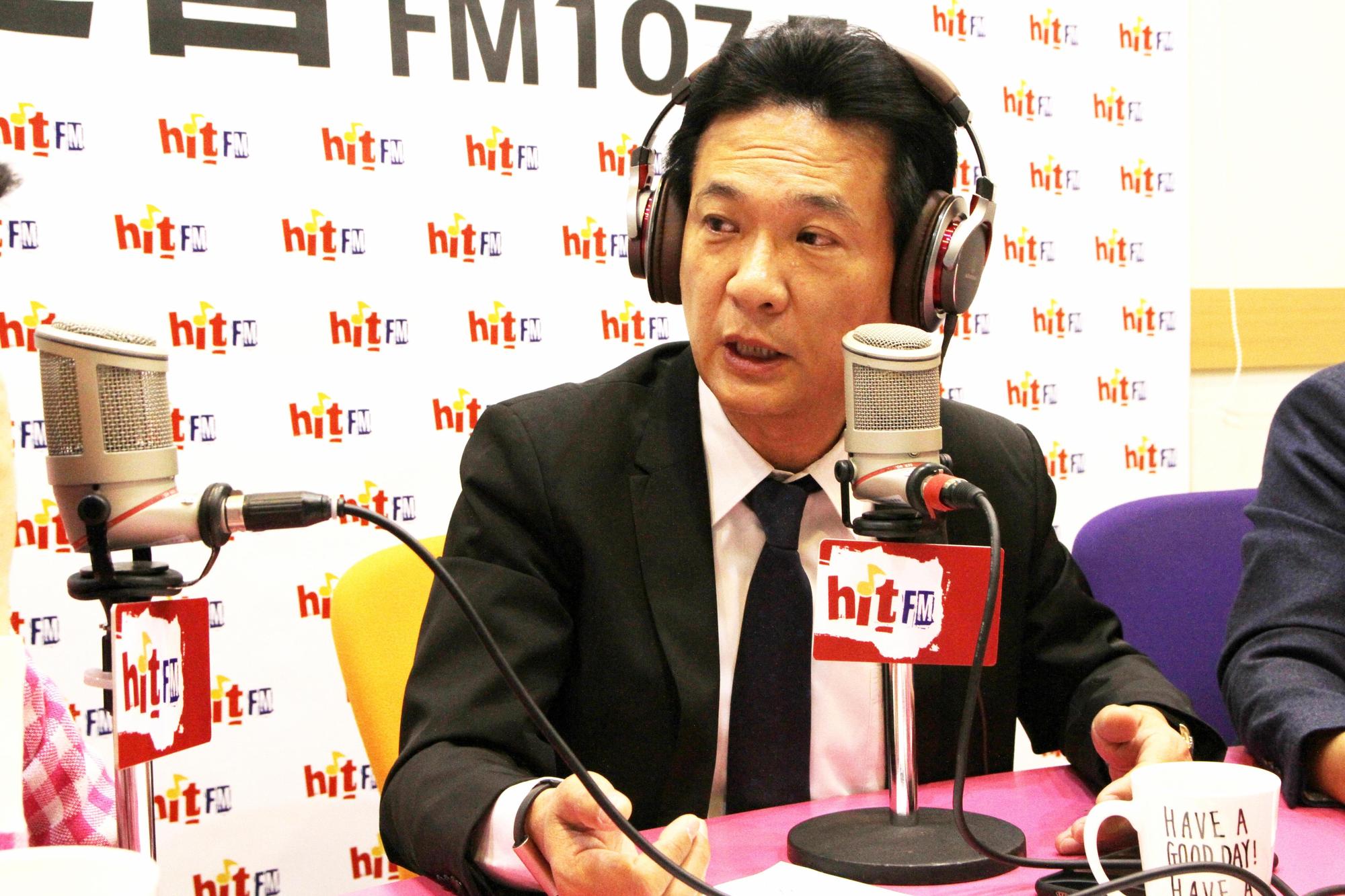 民進黨立委林俊憲1今早接受《周玉蔻嗆新聞》專訪時透露總統蔡英文得知賴清德欲參選後，曾約賴會面。（Hit Fm《周玉蔻嗆新聞》製作單位提供）