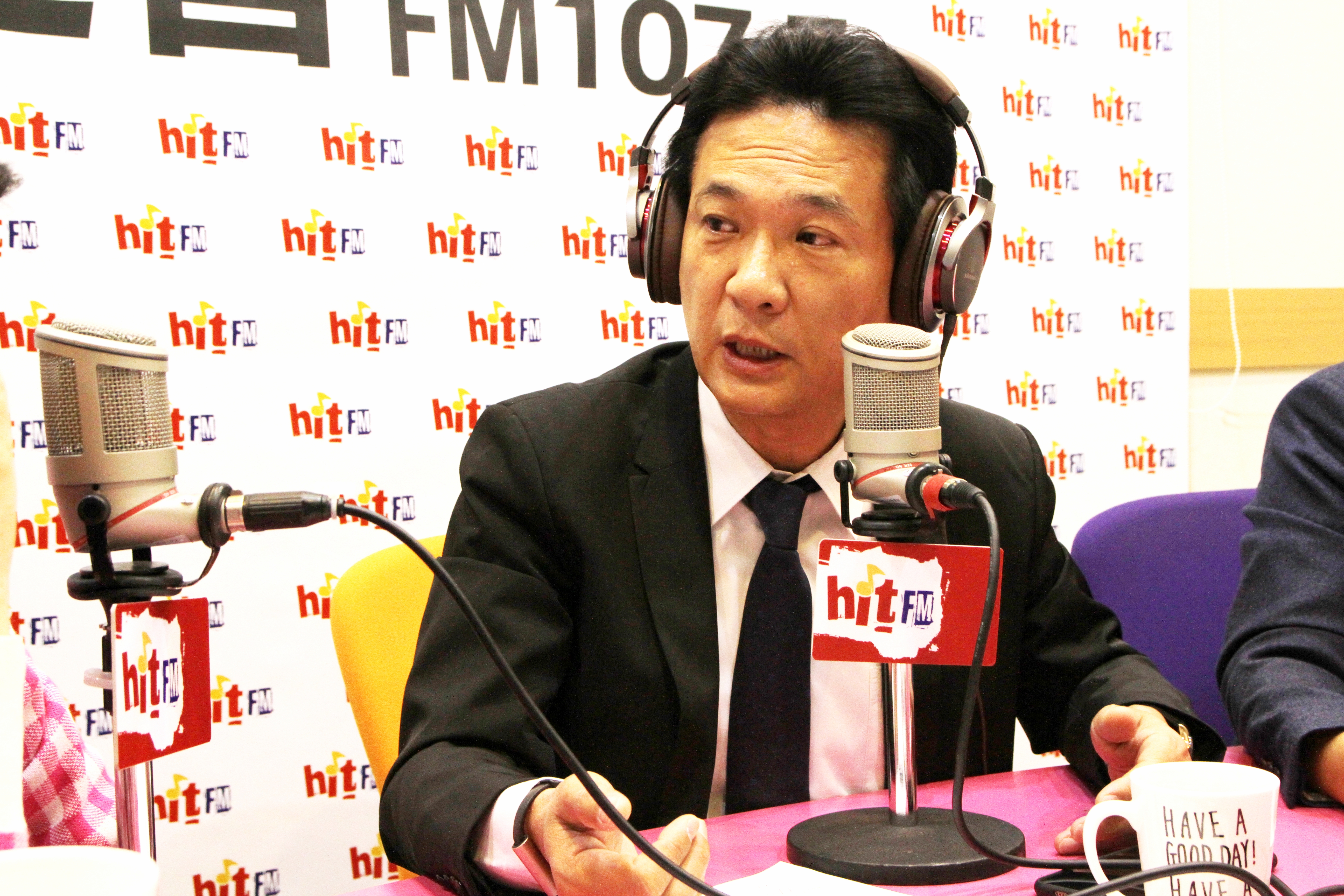 民進黨立委林俊憲1今早接受《周玉蔻嗆新聞》專訪時透露總統蔡英文得知賴清德欲參選後，曾約賴會面。（Hit Fm《周玉蔻嗆新聞》製作單位提供）