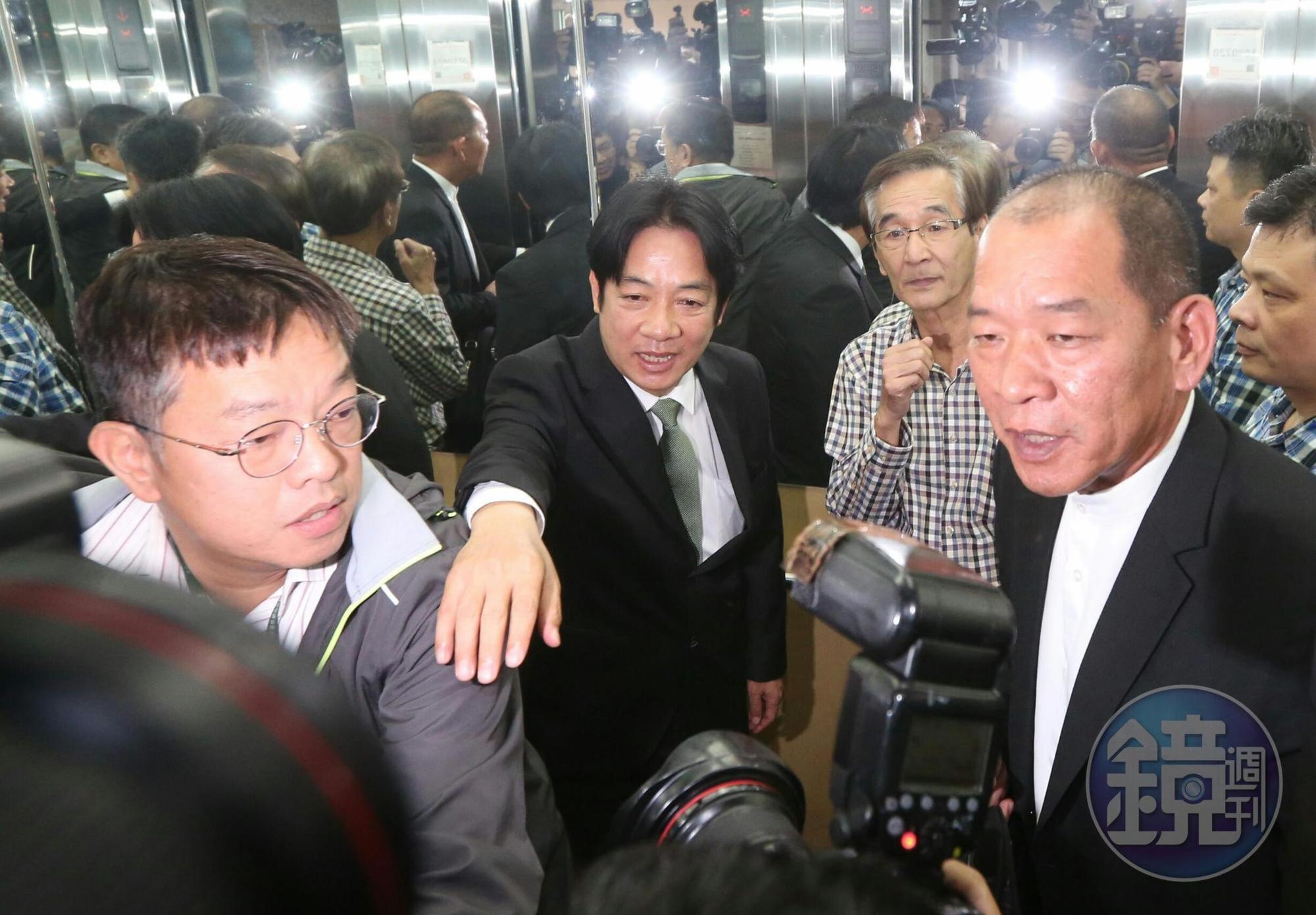 昨日前行政院長賴清德拋出震撼彈，宣布登記民進黨2020總統初選。