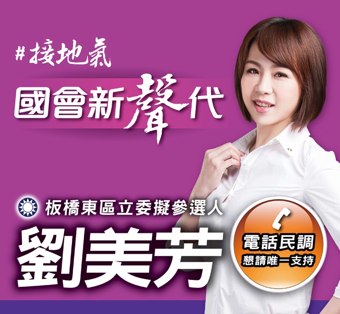 新北市議員劉美芳決定參選板橋東區立委，與另外2名女性參選人競爭。（翻攝畫面）