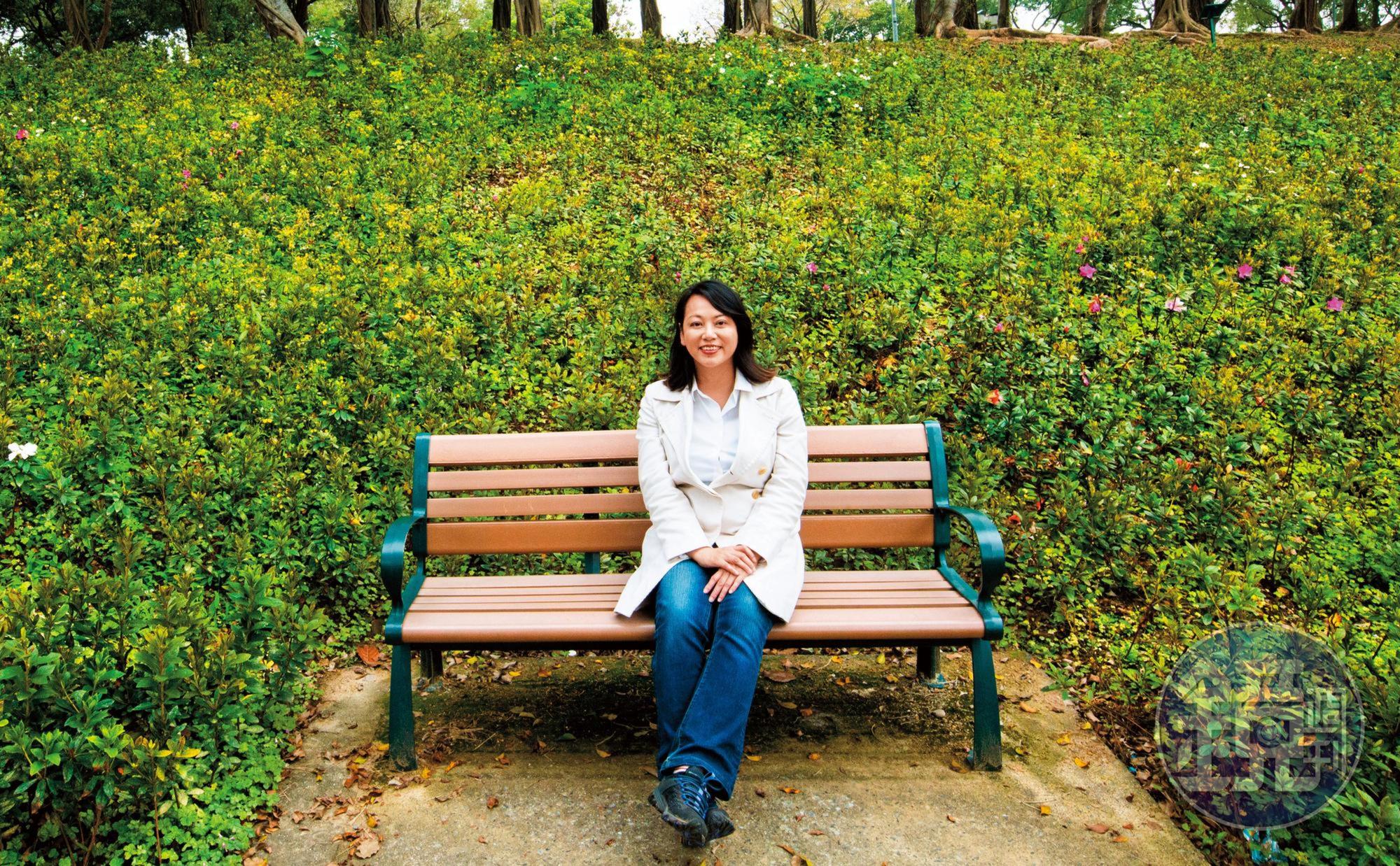 住家鄰近大安森林公園，張惠菁時常來這裡散步、吃早餐，她說自己非常喜歡早餐，早餐很重要。