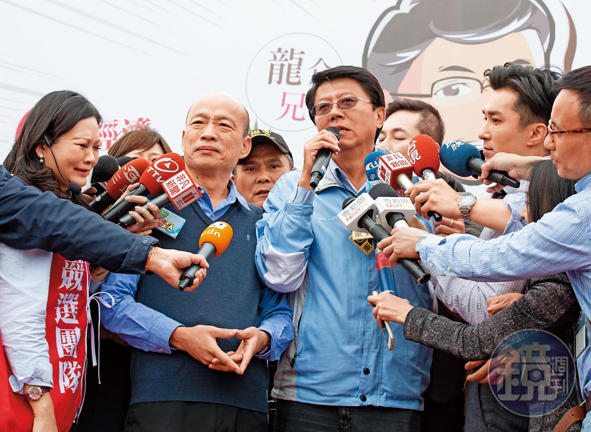 高雄市長韓國瑜在台南立委補選力挺國民黨謝龍介，謝落敗後，外界戲稱清流打敗韓流。