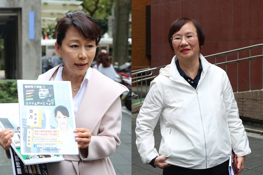 郭新政控告羅淑蕾偽證罪，北檢今（19日）對羅淑蕾做出不起訴處分。