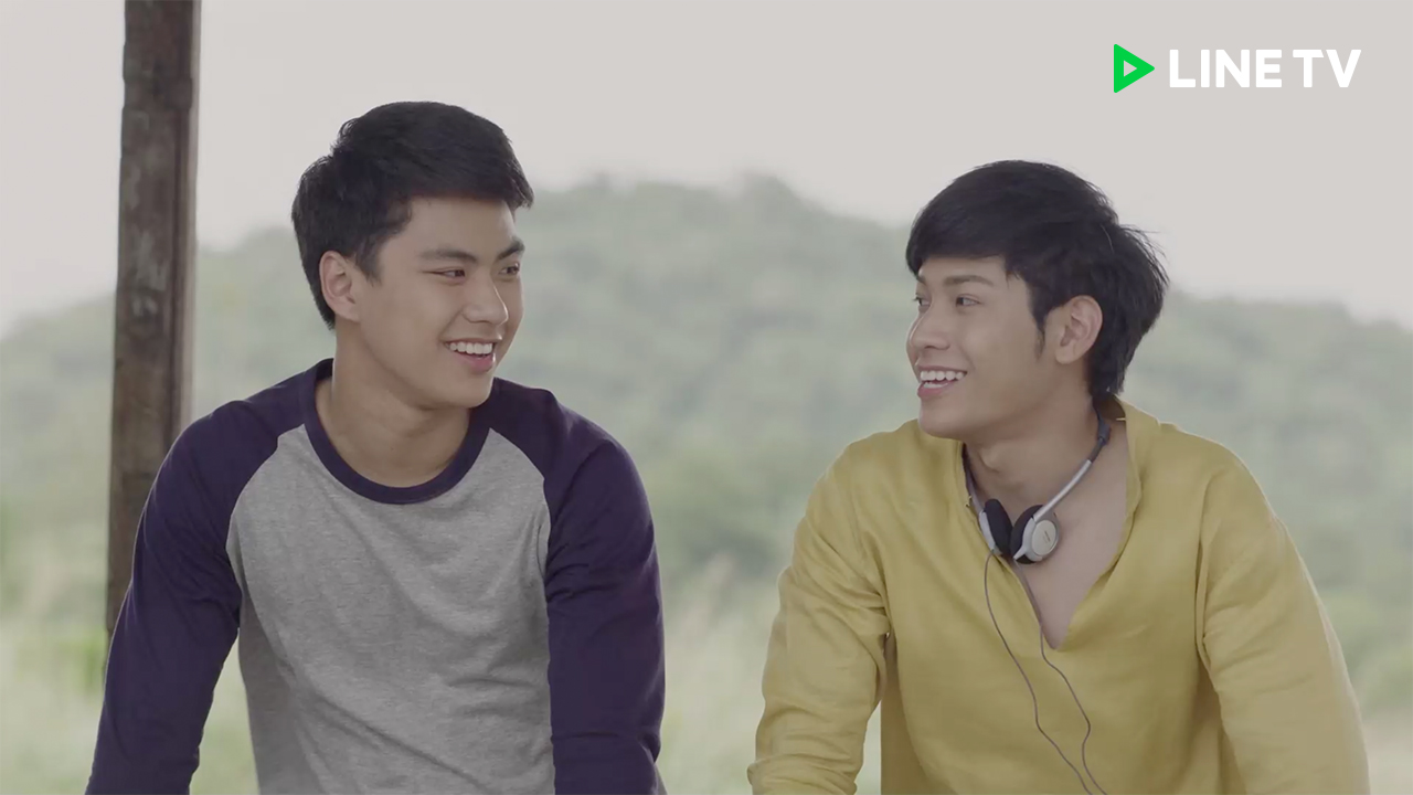 Singto與Ohm合作演出泰劇BL《他在清明來看我》，劇情描述男男純情人鬼戀的特殊題材。（LINE TV提供）