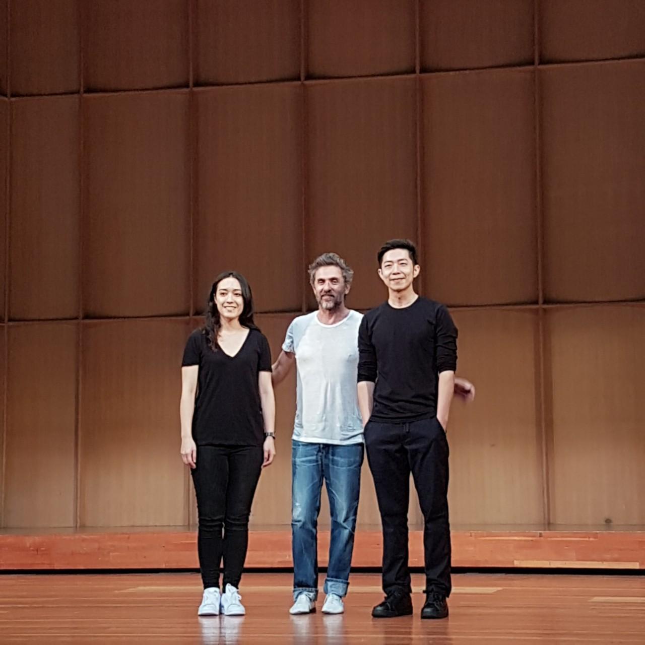 朗貝爾導演讚《愛的落幕》兩位演員竺定誼和葉佾玲表現非常出色。