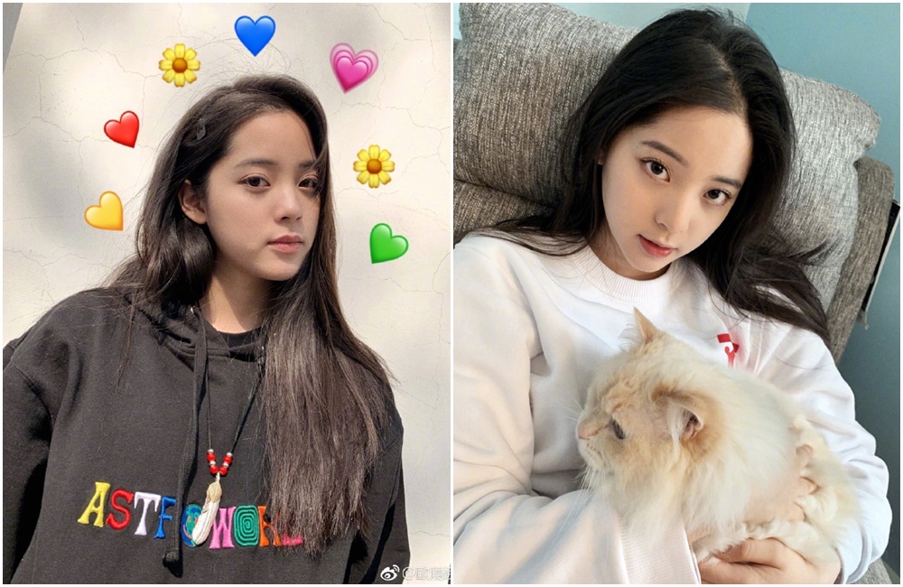 歐陽娜娜被扣上「台獨」的帽子，鄉微博上發文，表示自己以「身為中國人驕傲」。（翻攝自歐陽娜娜微博）