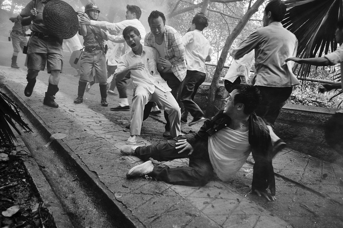 《中英街一號》以香港六七暴動為背景之一。（高雄電影節提供）