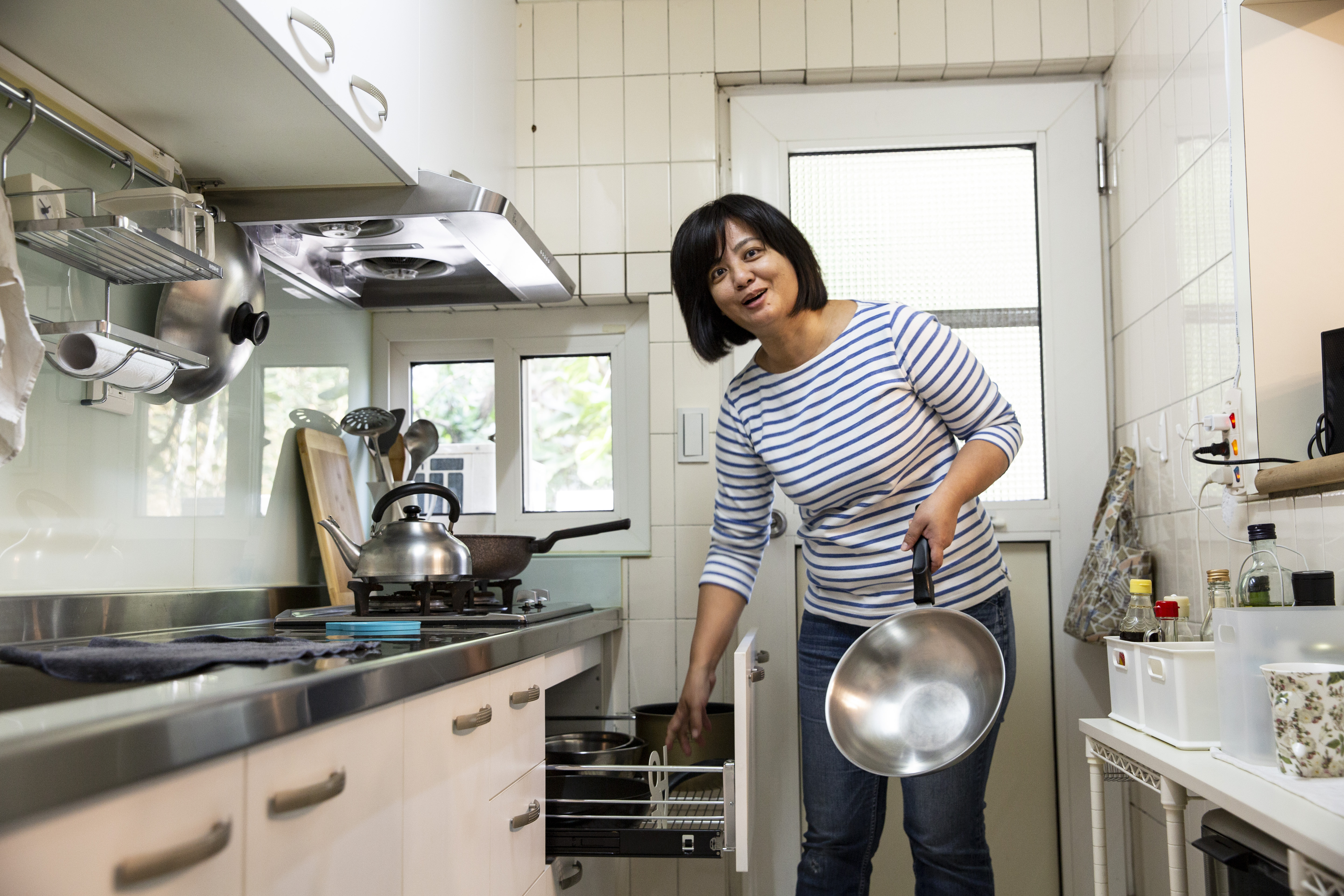 以前Nelly著重物品的功能及價格，斷捨離後她才終於領悟：「東西好不好不重要，是你需不需要。」